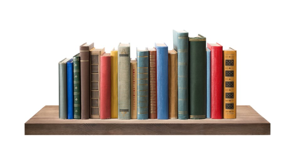 Книги на полке