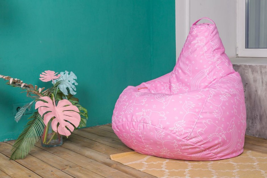 Кресло-мешок Puff spb Pudra Fuksia/p5478, фуксия