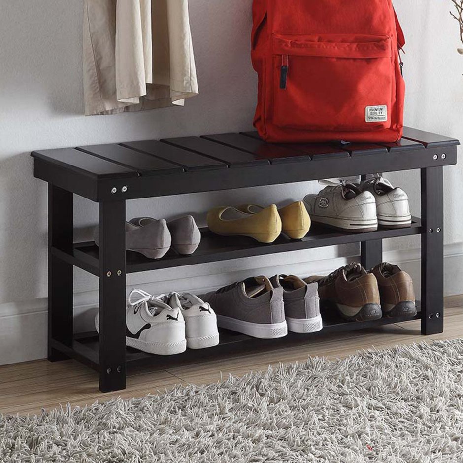 Entryway Shoe Rack Bench