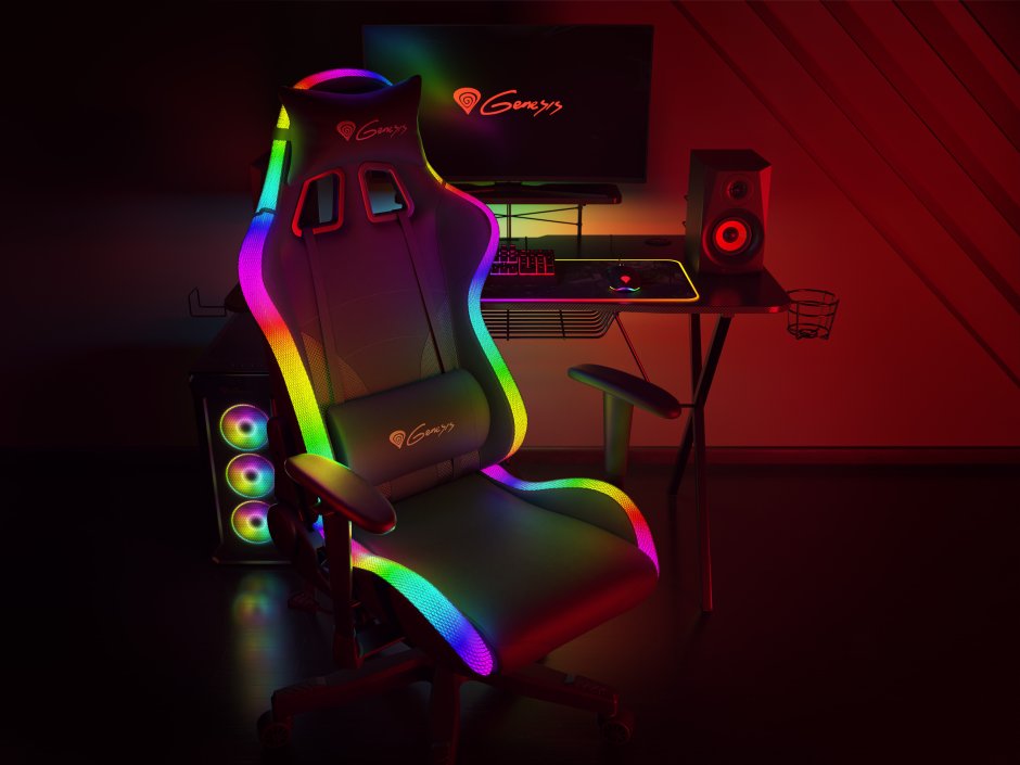 Игровое кресло светящиеся