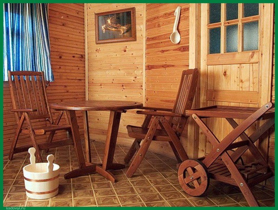 Лавочка в предбанник