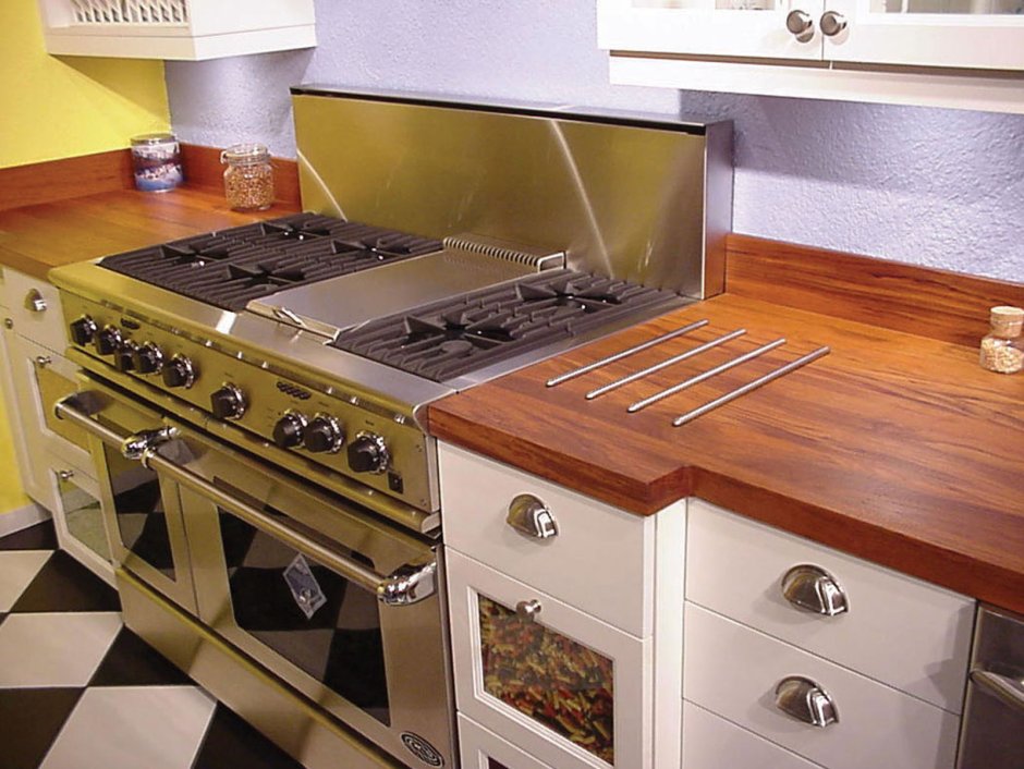 Сварочная панель для плиты в кухне