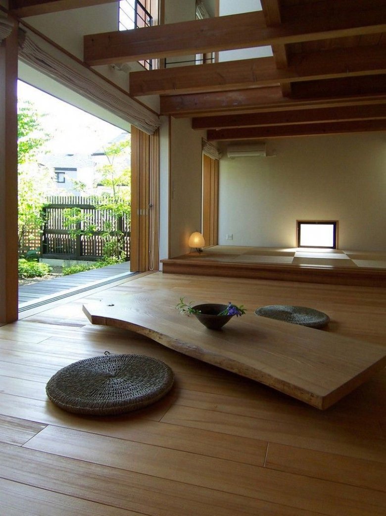 японский стиль в интерьере квартиры минимализм