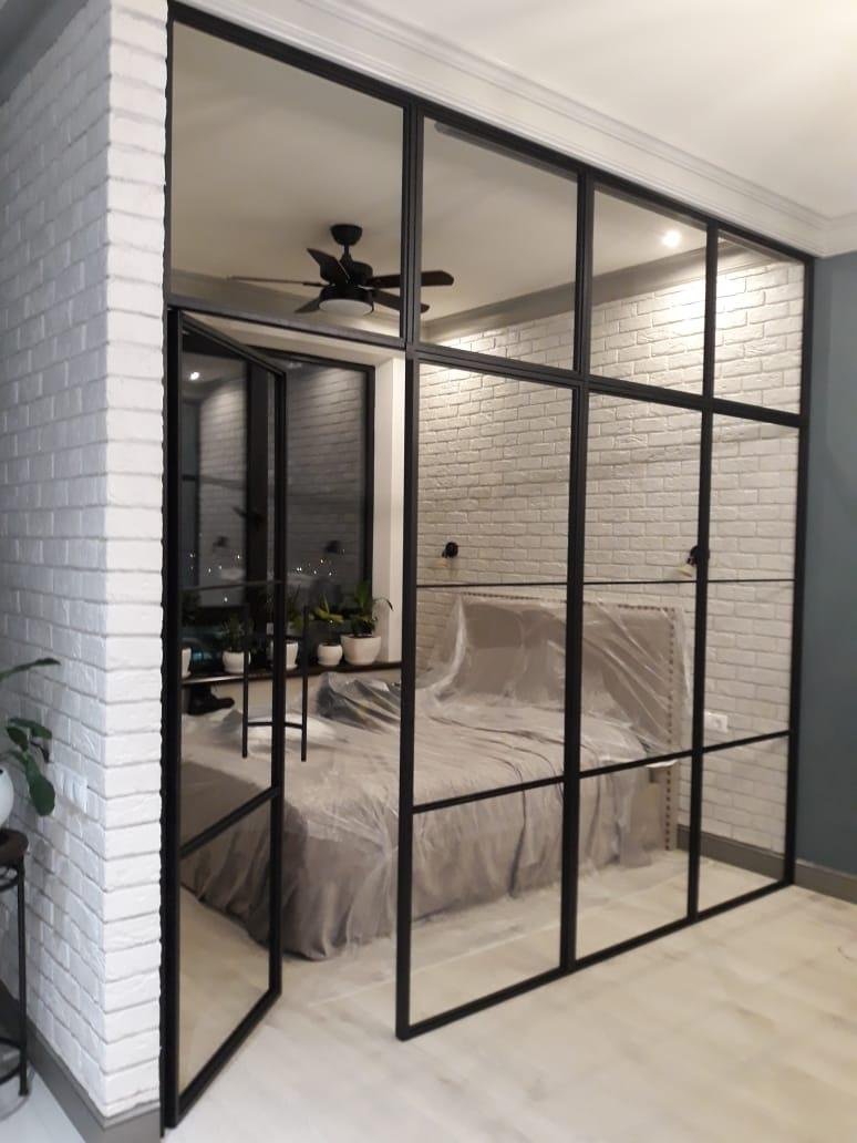 Гардиан раздвижные перегородки лофт