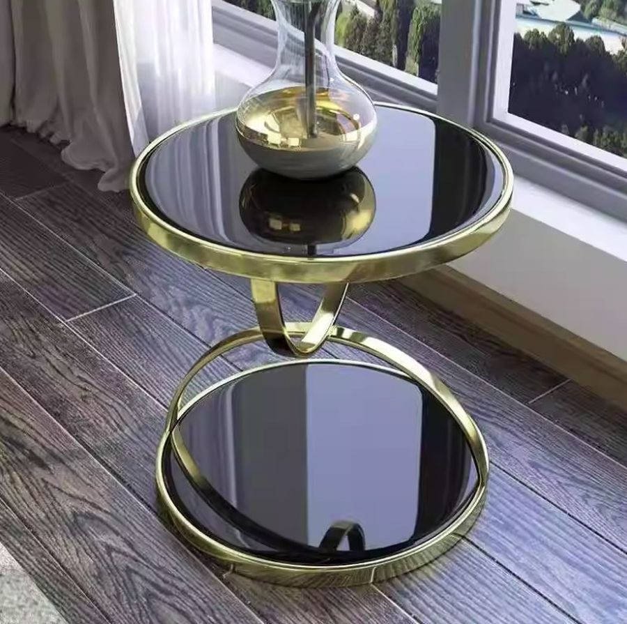 Журнальный столик Side Table Crane Gold 2300159