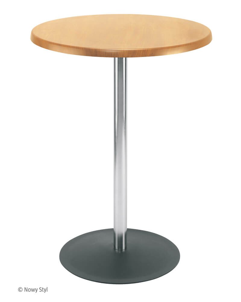 Столик высокий круглый