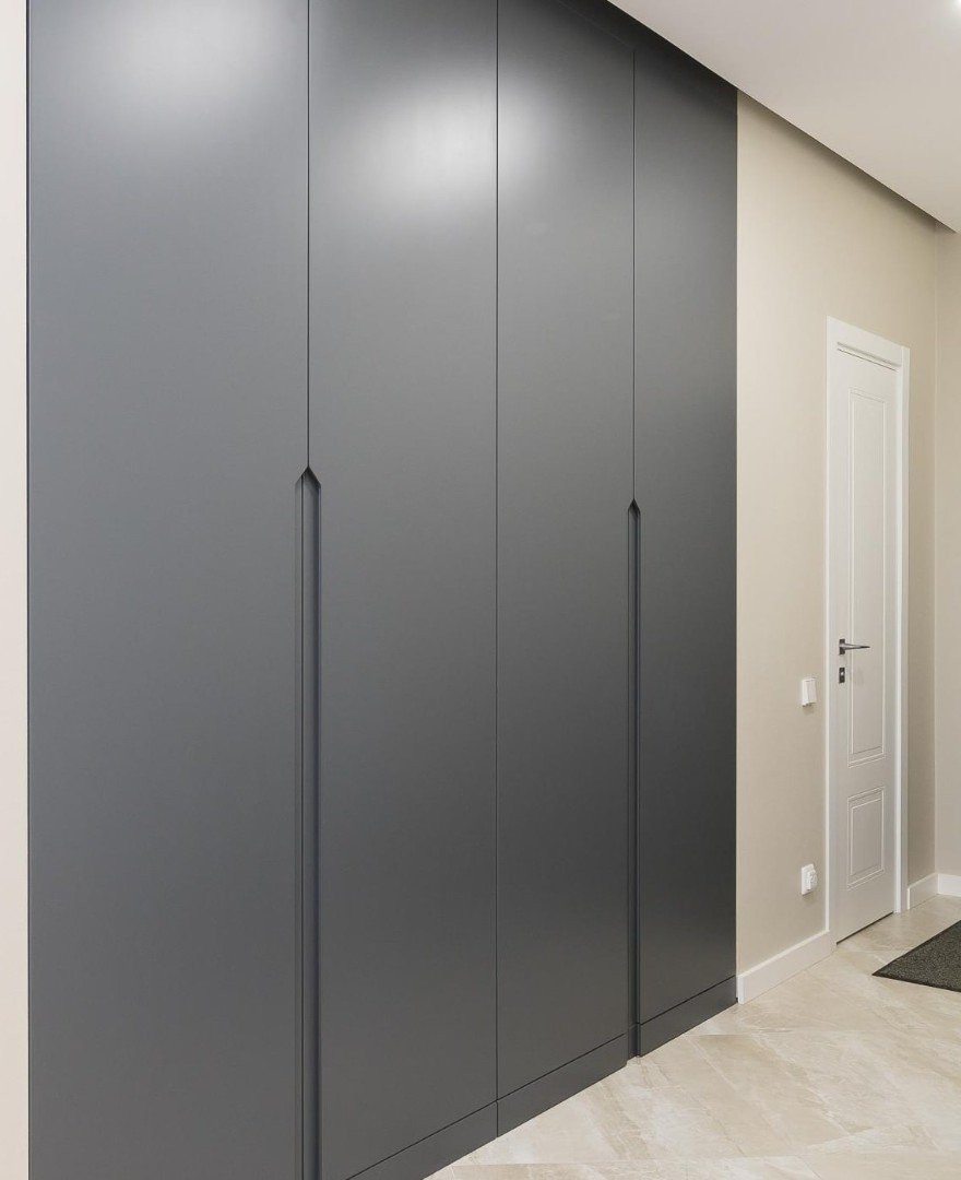 Интегрированные ручки для шкафов