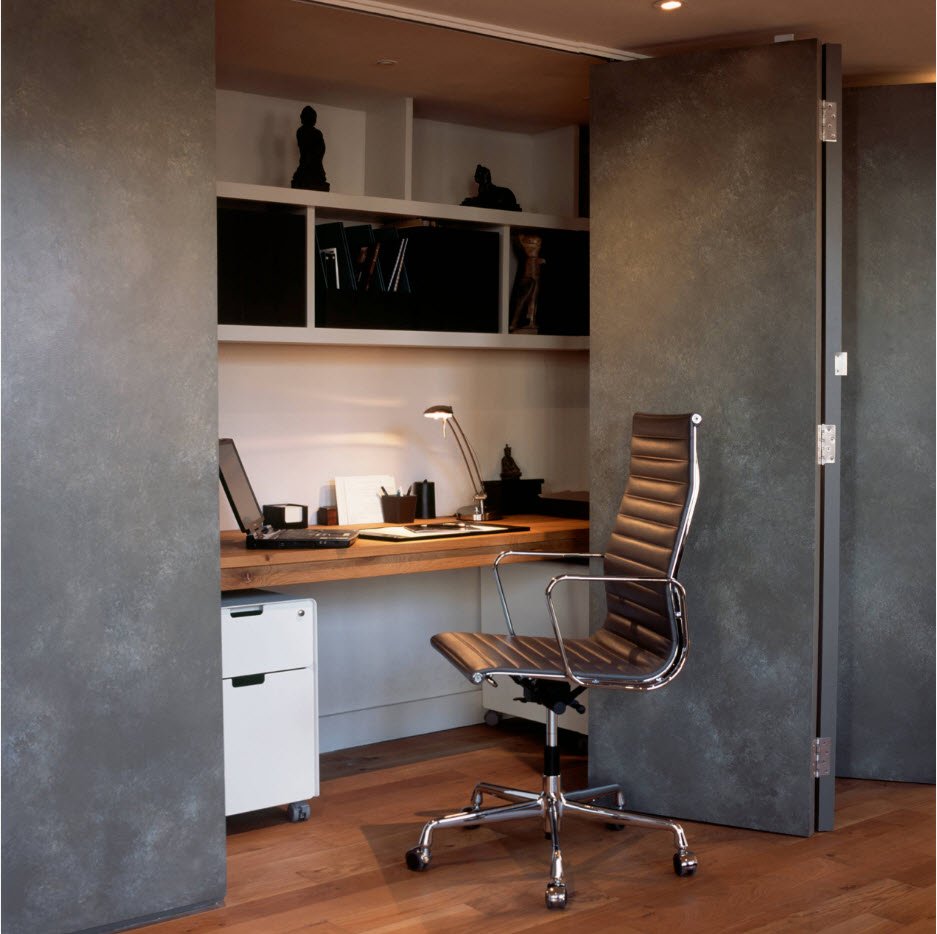 Шкаф купе со столом