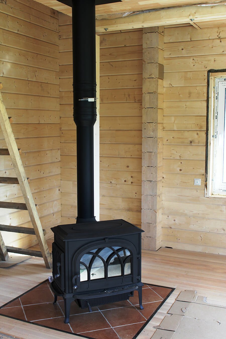 Дымоходы для дровяных печей