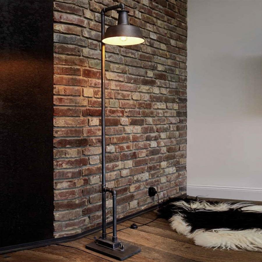 Торшер лофт напольный