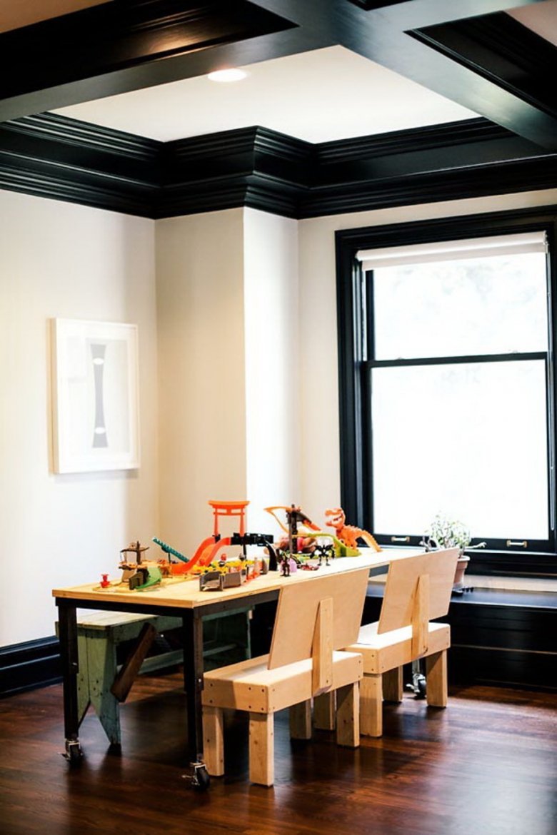 Потолочный плинтус лофт