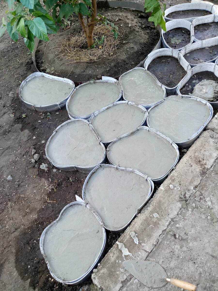 Форма "Садовая дорожка" 550х550х55