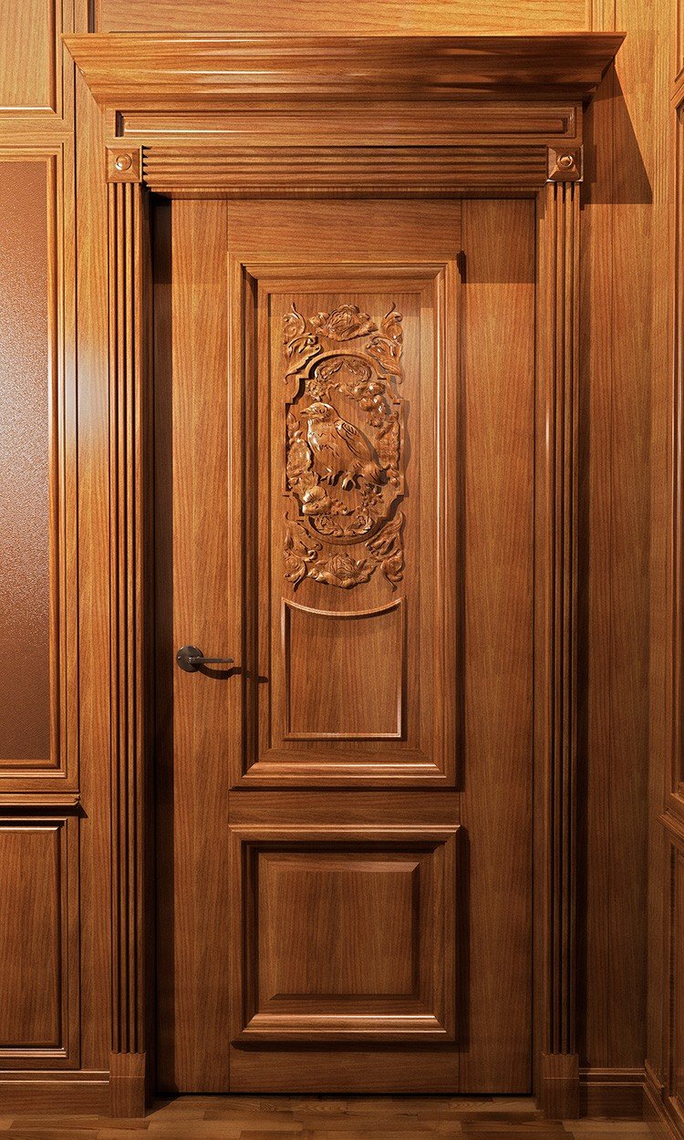 Деревянная дверь