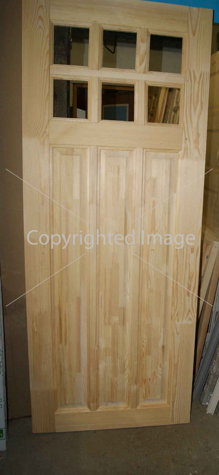 Двери филёнчатые деревянные сосна