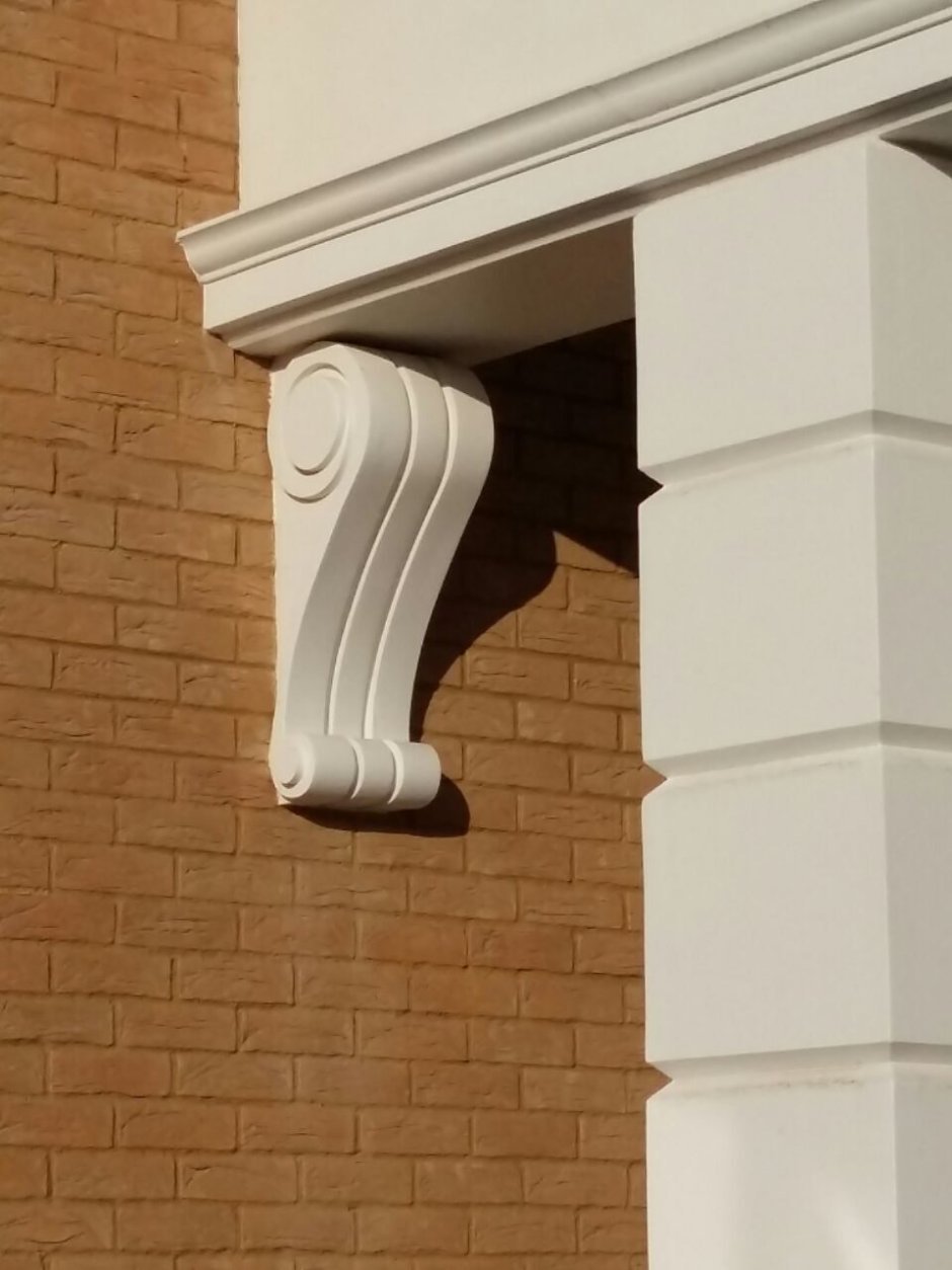 Фасадный декор из пенополистирола