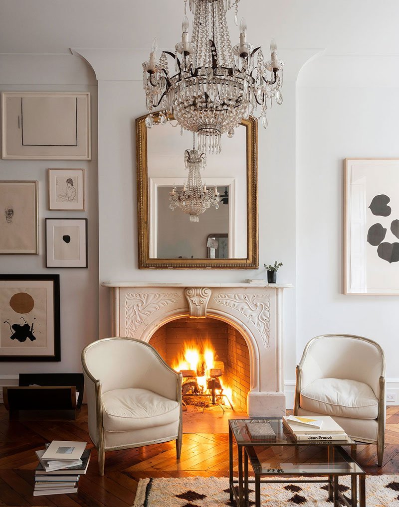 Браунстоун Нью-Йорк интерьер