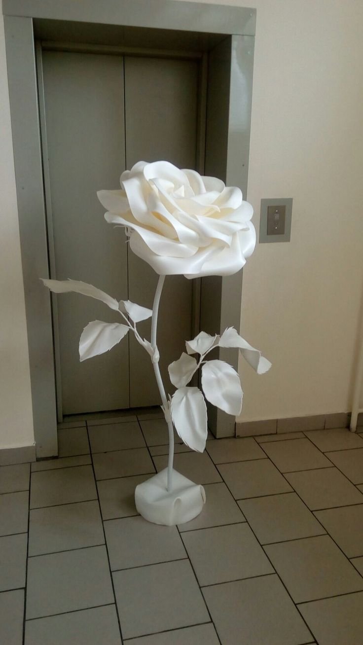 Светильник роза из изолона мастер класс