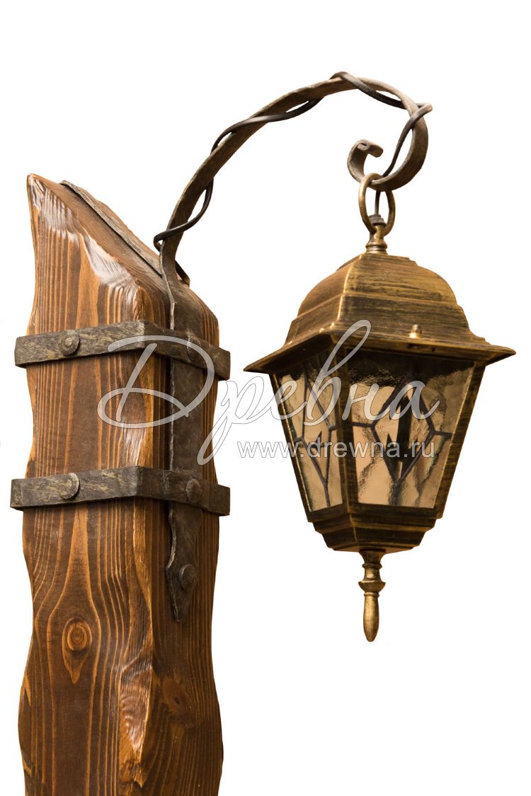 Деревянные уличные светильники
