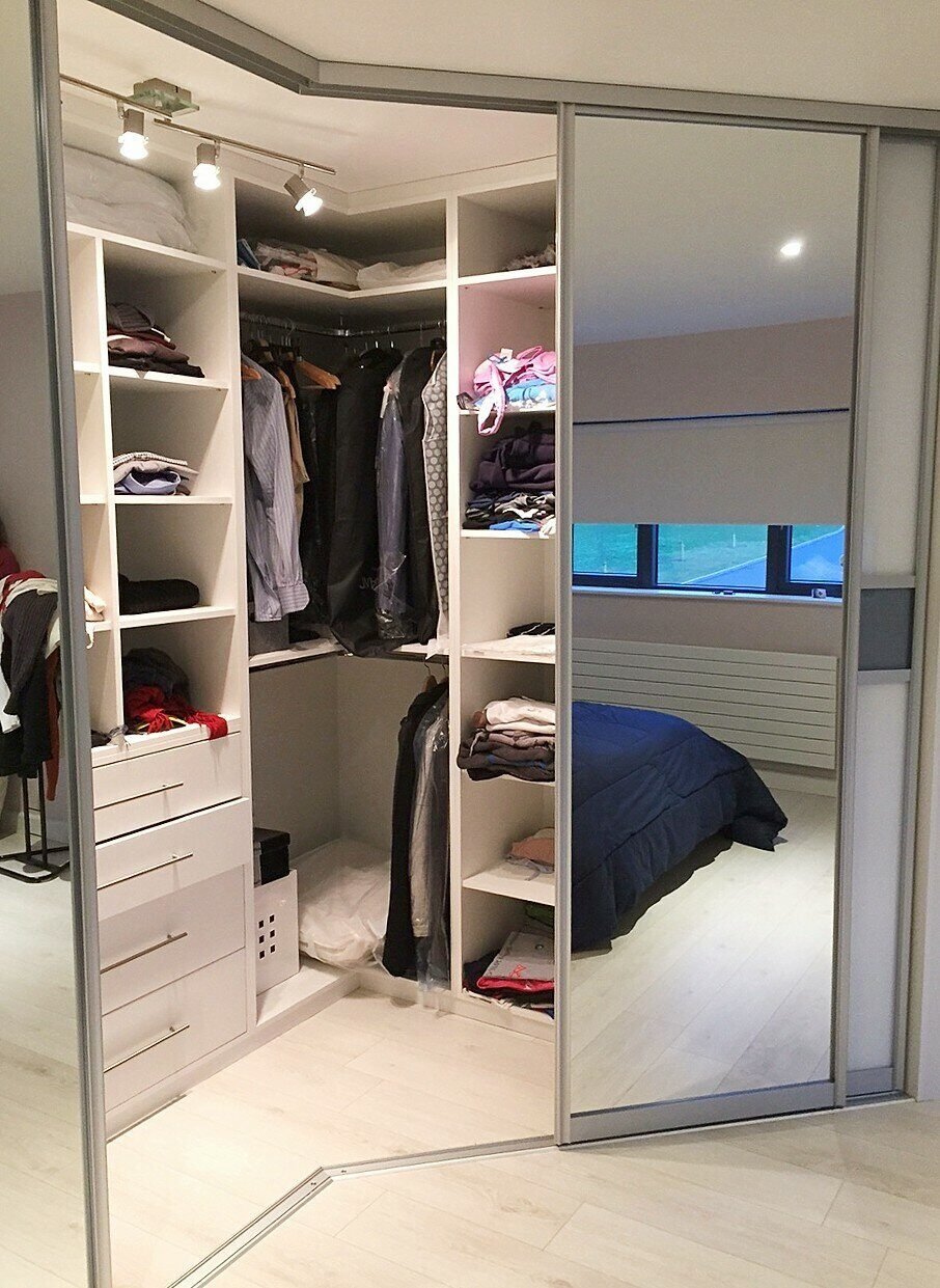 Угловая гардеробная