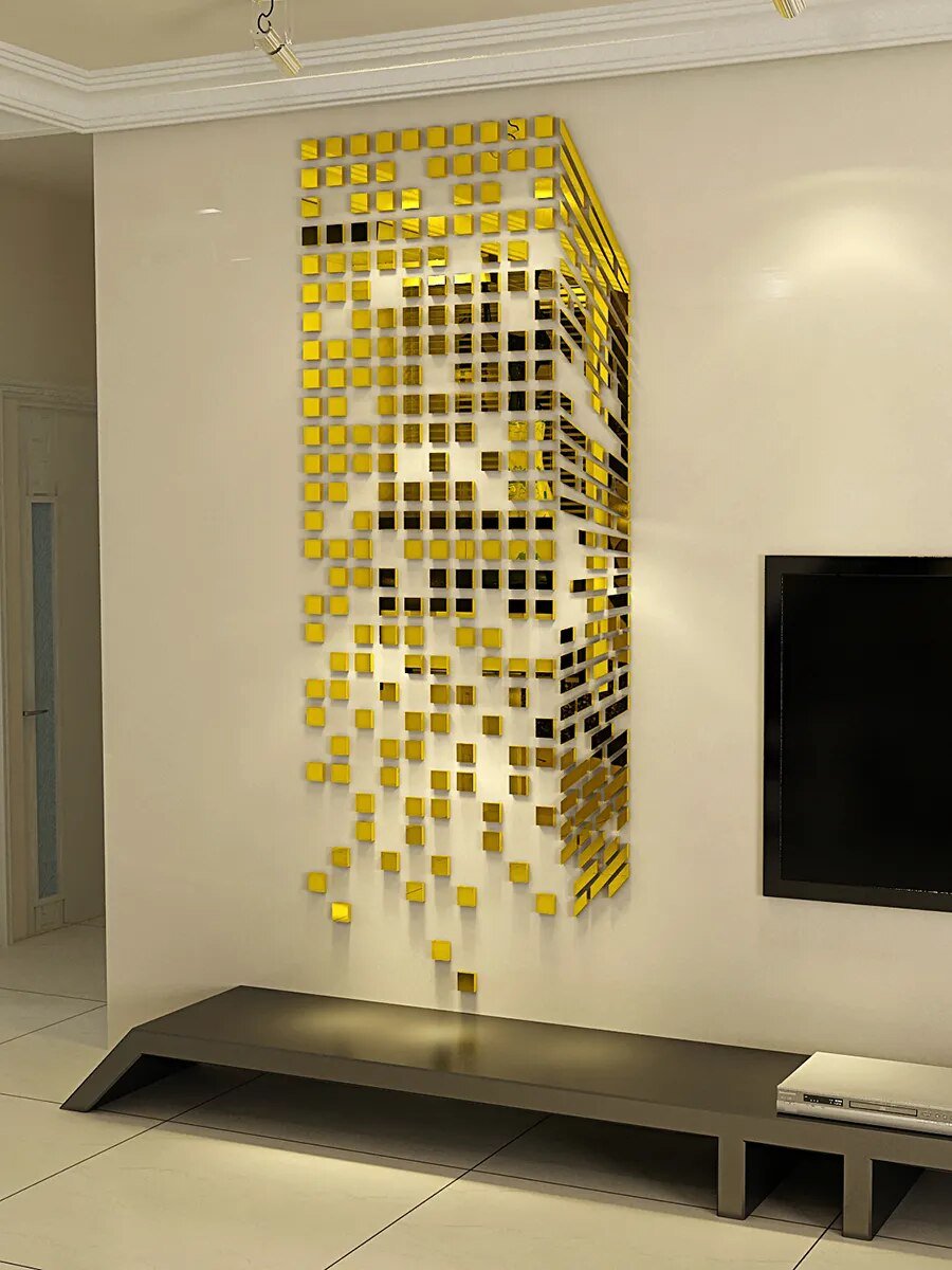 Панно из зеркальной мозаики