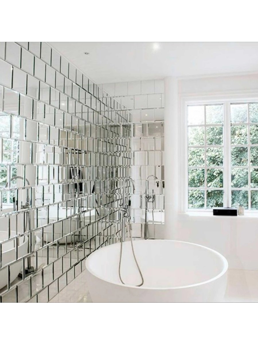 Плитка зеркальная Sensea квадратная 20x20 см