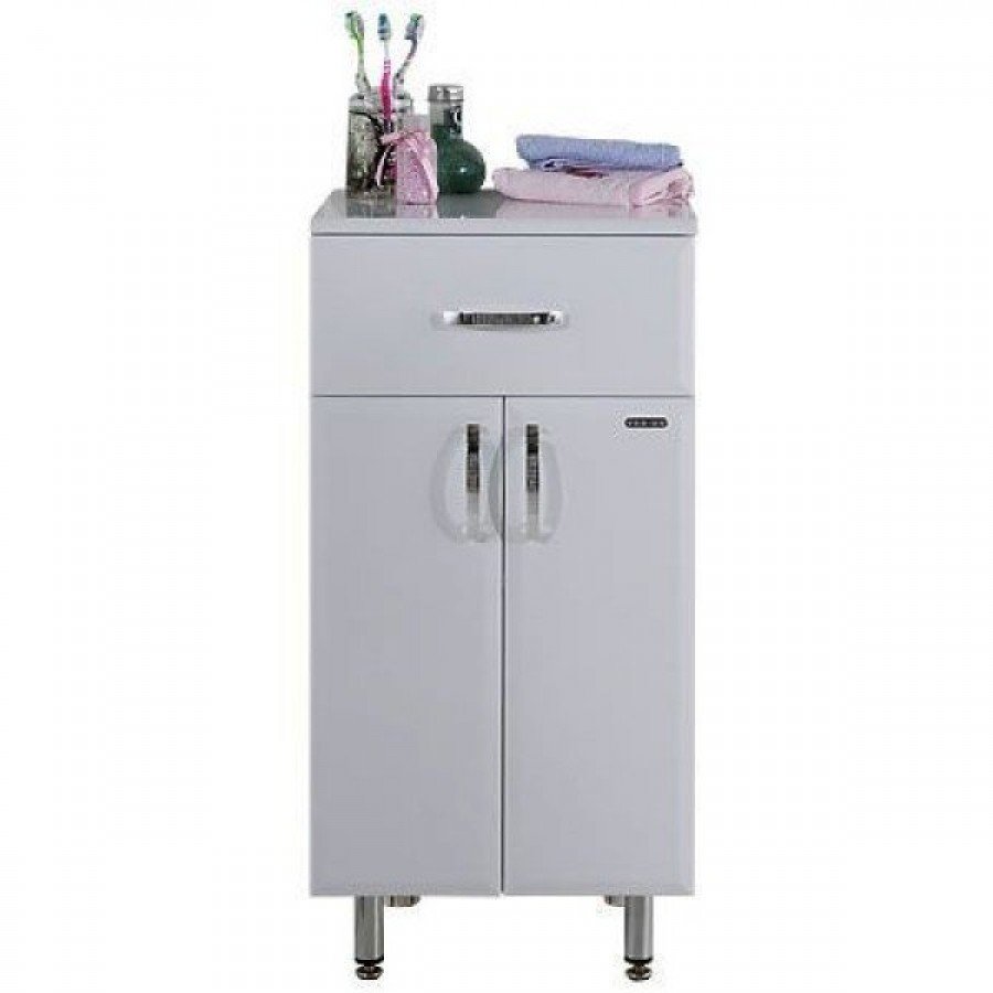 Тумбочка для ванной комнаты без раковины напольная