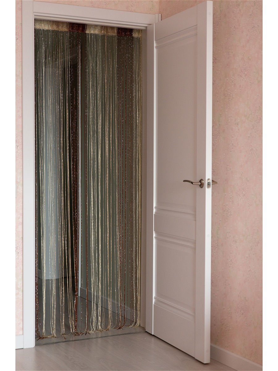 Шторы кисея на дверной проем