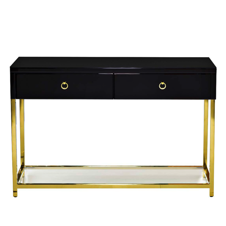 Черная консоль Garda Decor