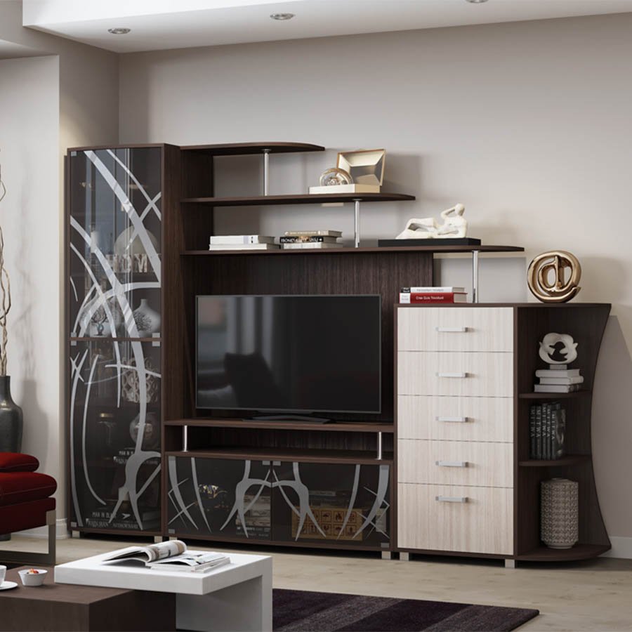 Гостиная Нота 16 венге/белфорт