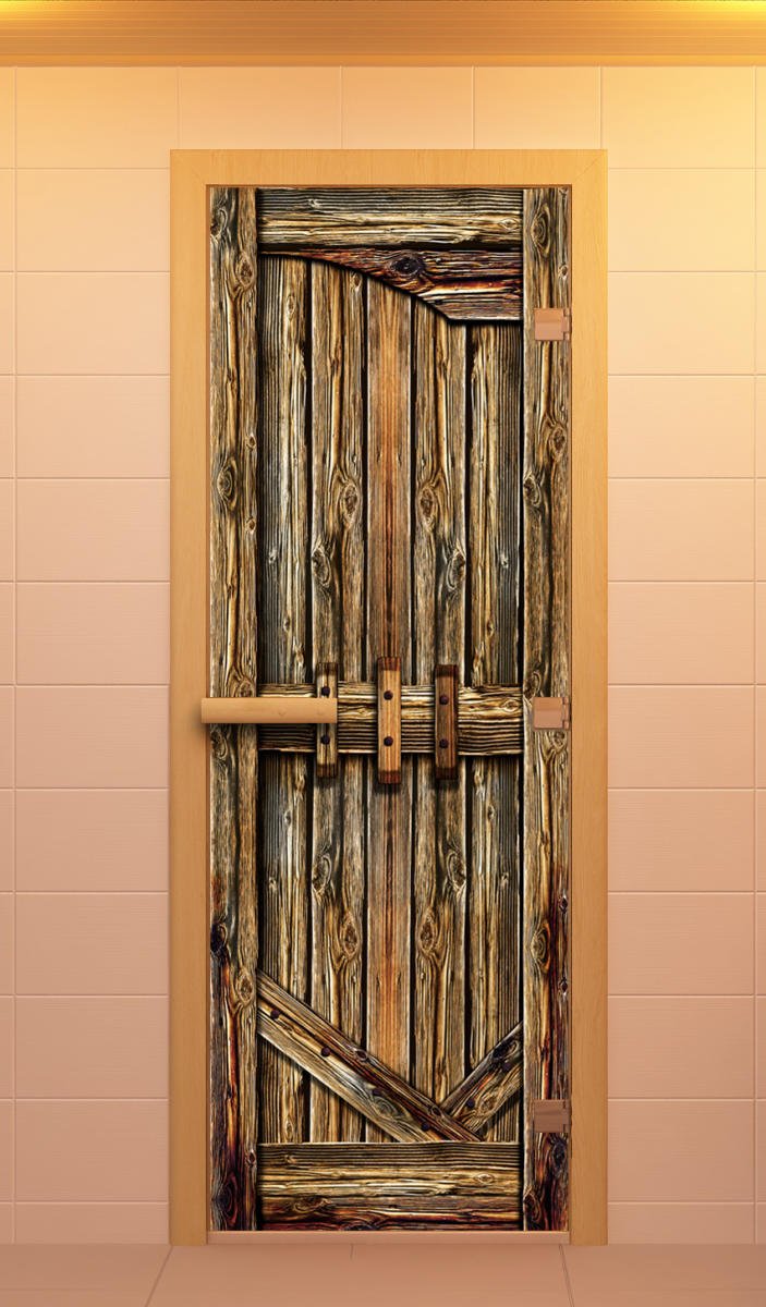 Дверь стеклянная Aldo Амбар