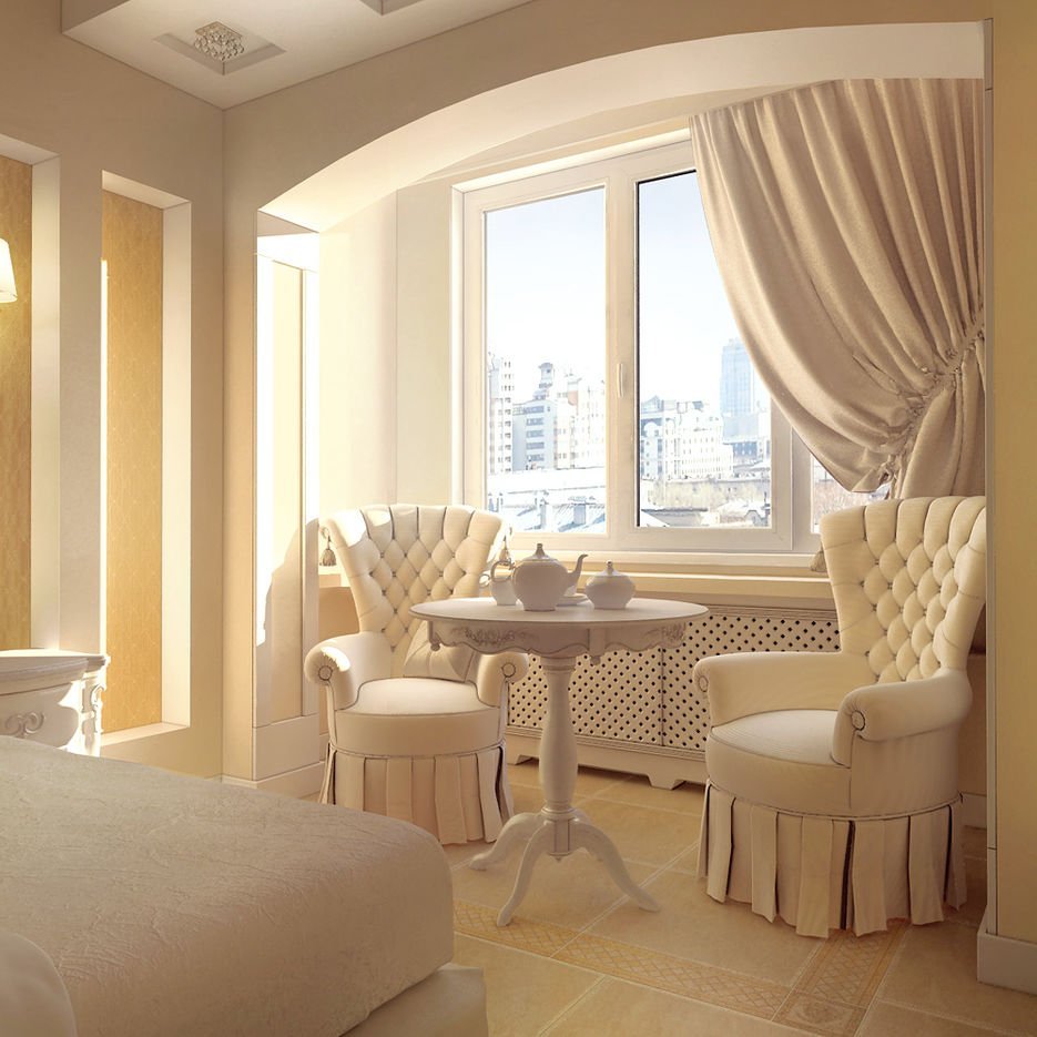 Комната с эркером