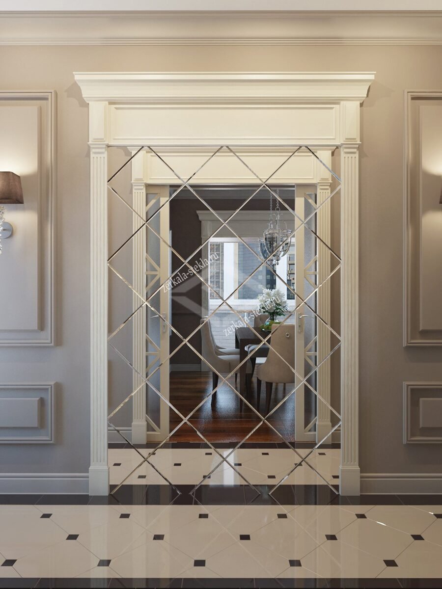 Фацет в коридоре