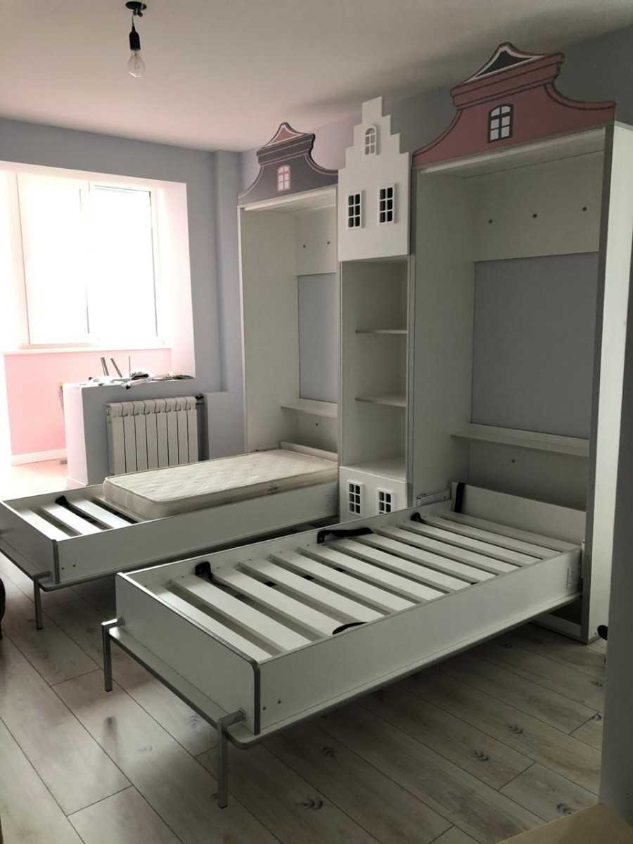 Шкаф кровать для двоих детей