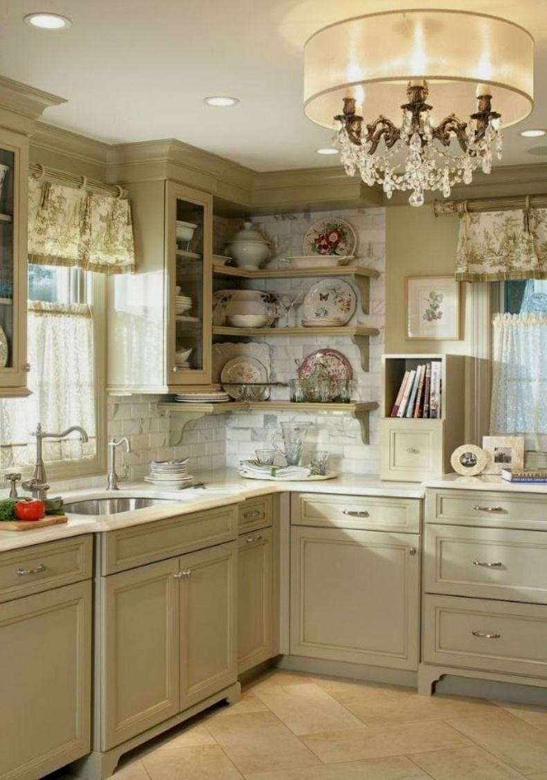 Кухня шебби Шик Прованс