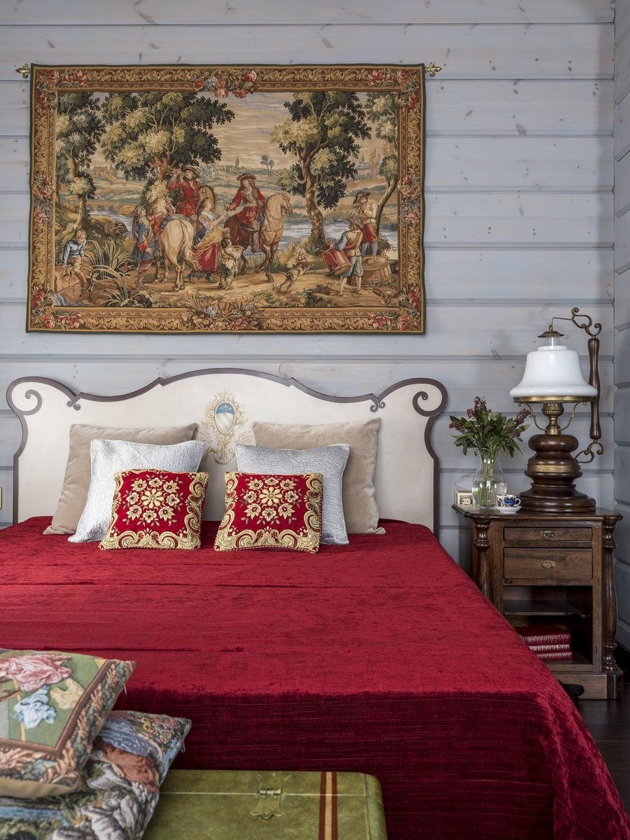 Гобелен в интерьере