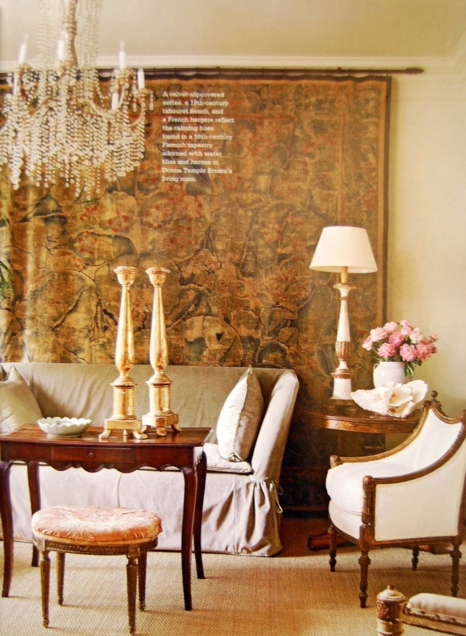 Гобелен в современном интерьере