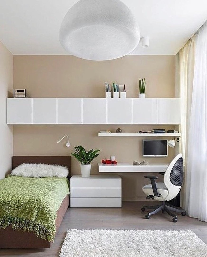 Интерьер маленькой комнаты