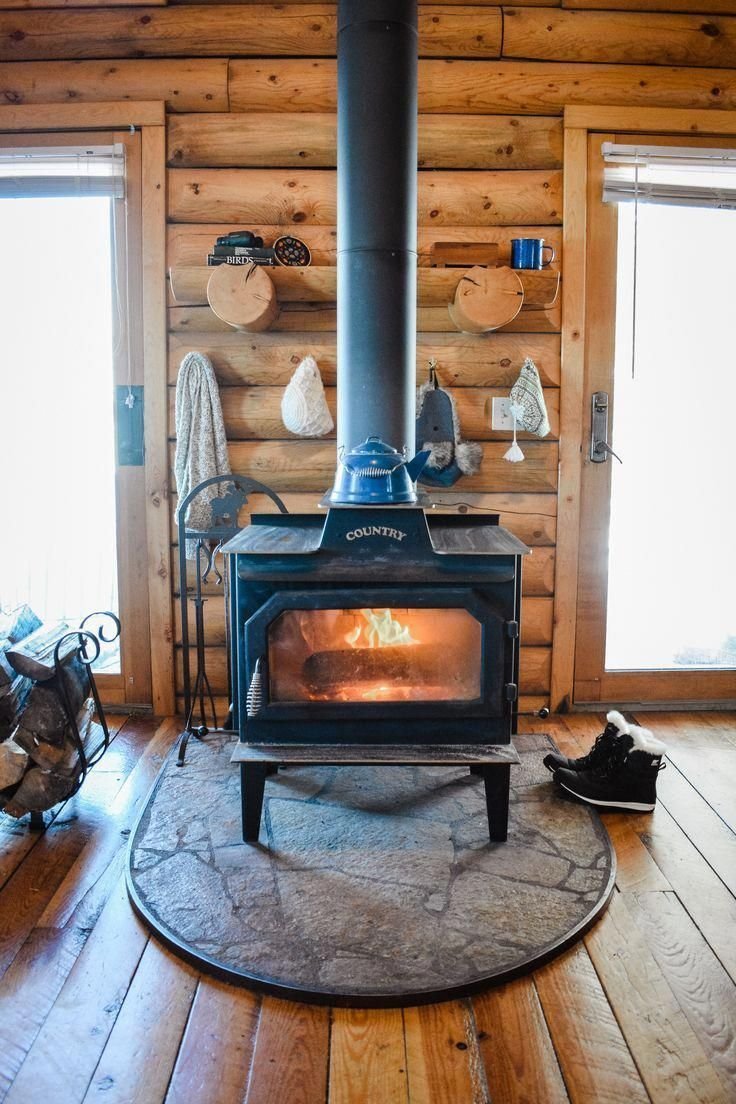 Камин в деревянном доме