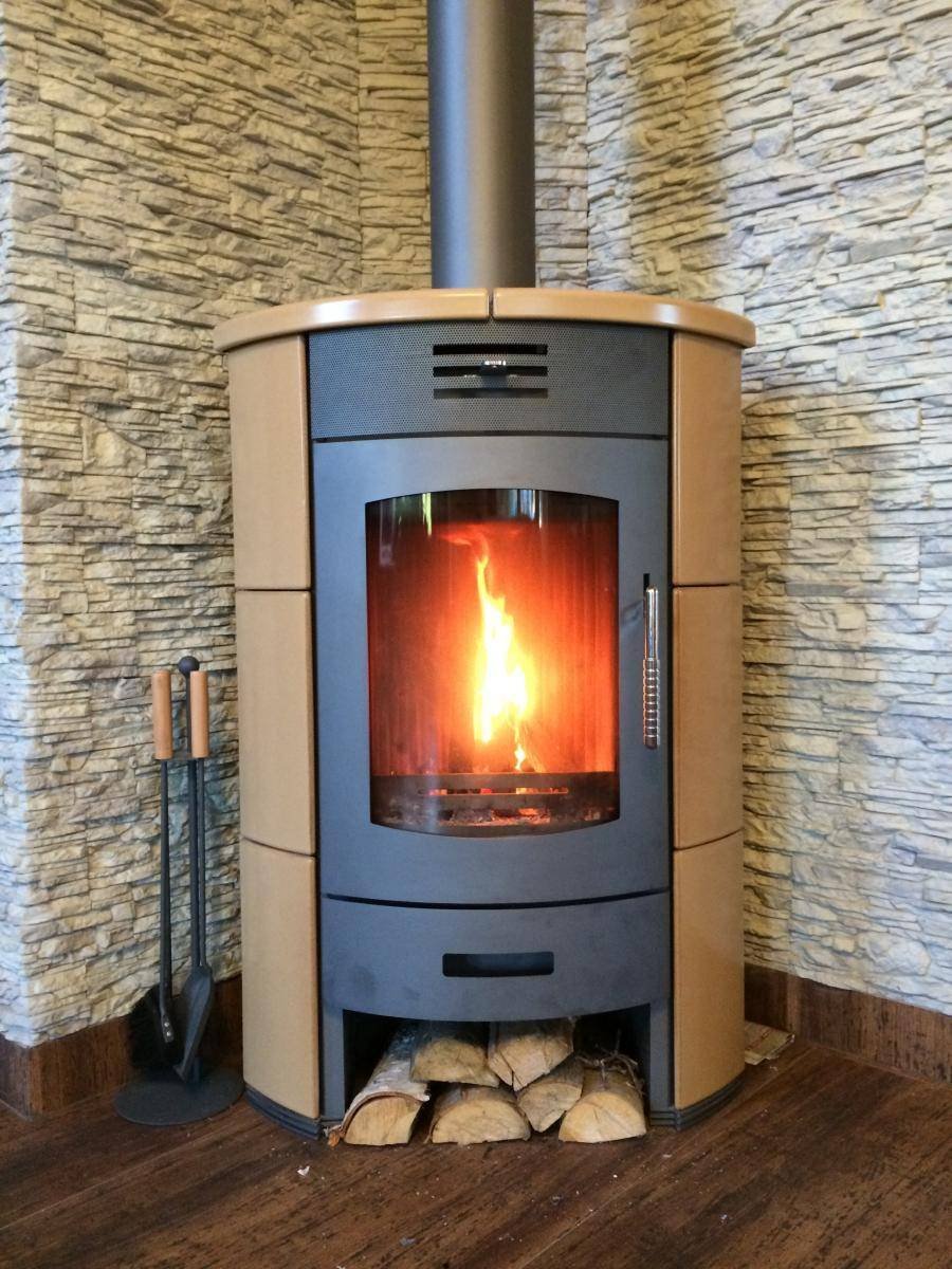 Печи отопительные дровяные длительного горения