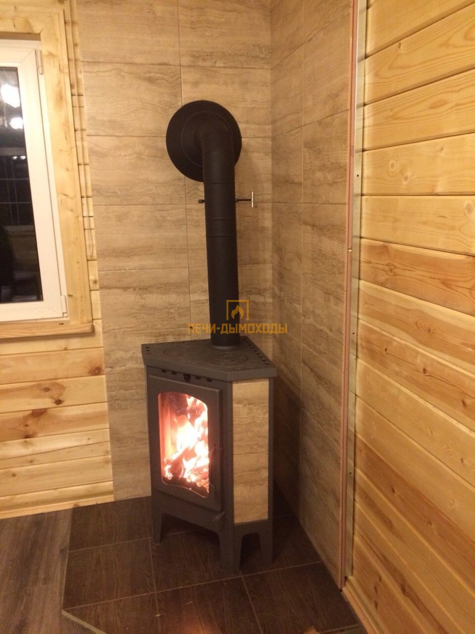 Печь - камин Бавария угловая РК 145