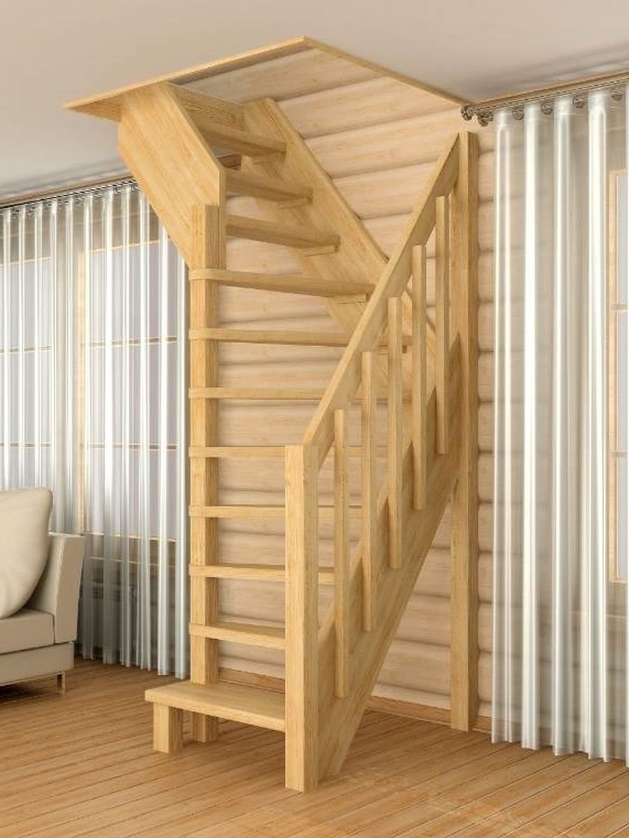 Лестница в проем 2х2м