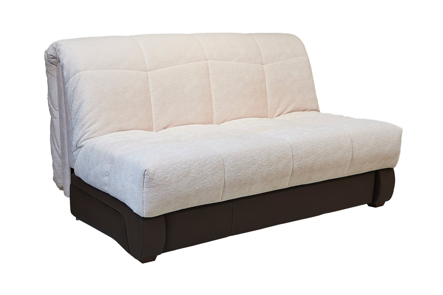 маленький диван кровать с ящиком для белья