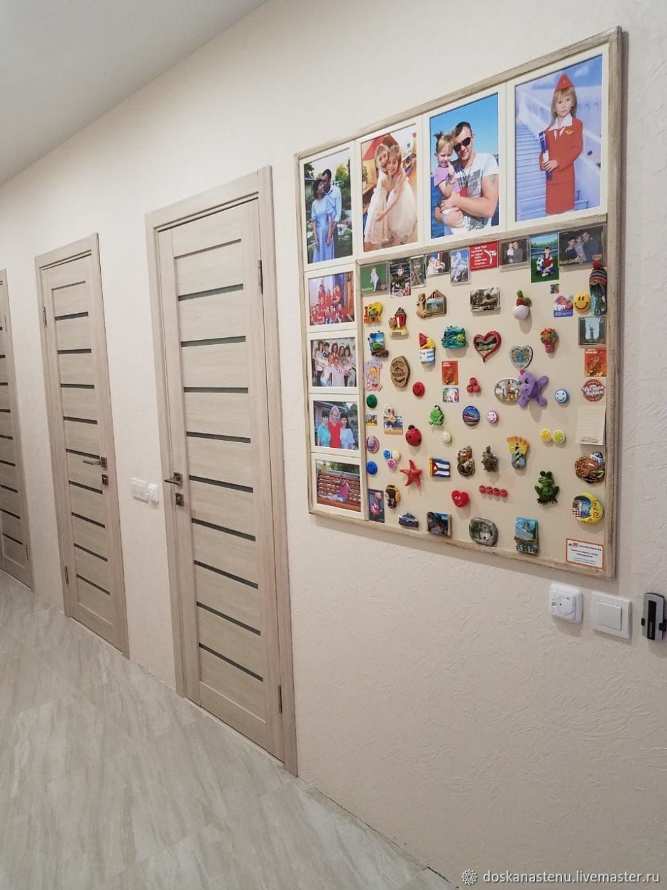 Магнитная доска на стену для магнитов