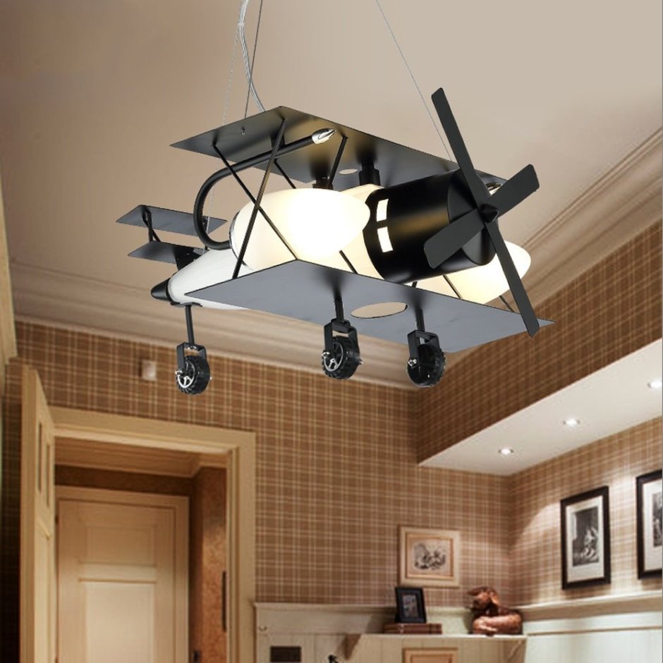 Люстра самолет