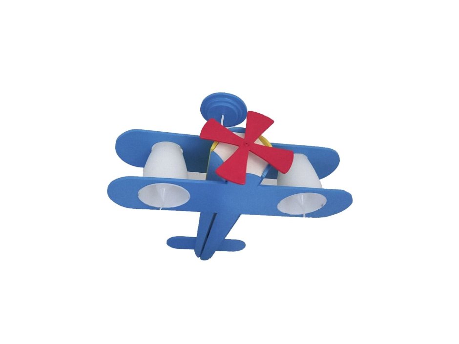 Детская люстра в виде самолета