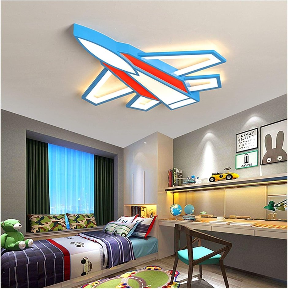 Люстра в детскую мальчику