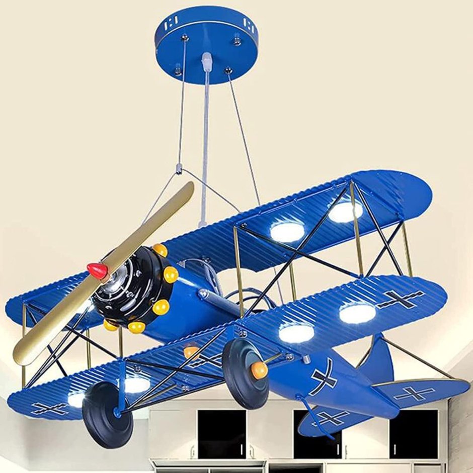 Люстра самолет