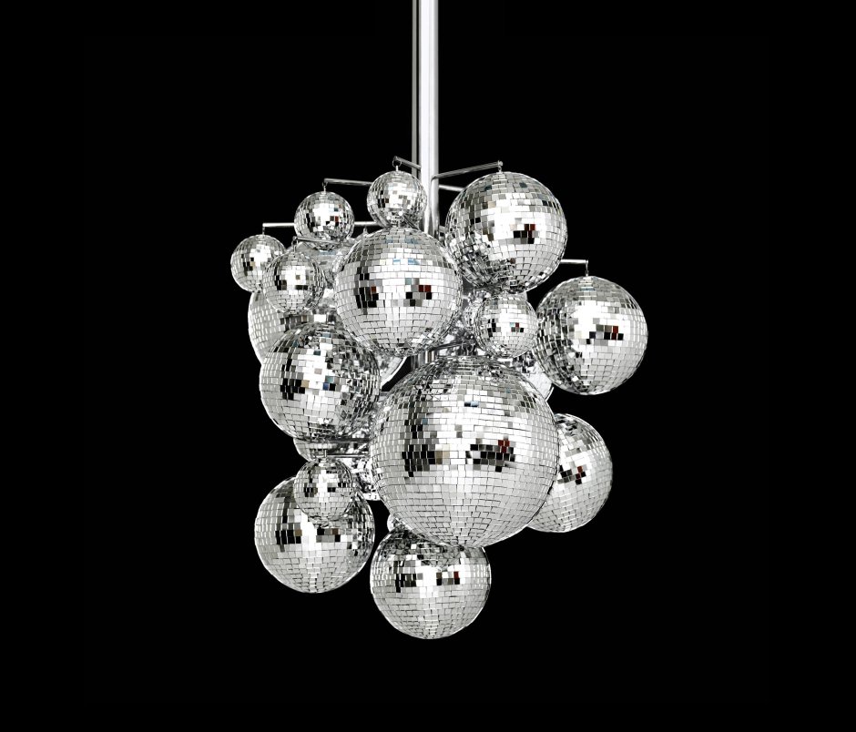 Люстра Болл хром