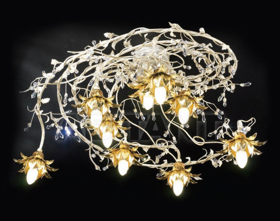 Потолочная люстра люстра флористика