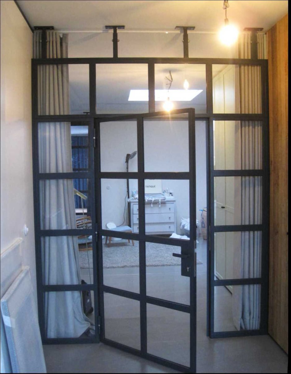 Алюминиевые перегородки лофт